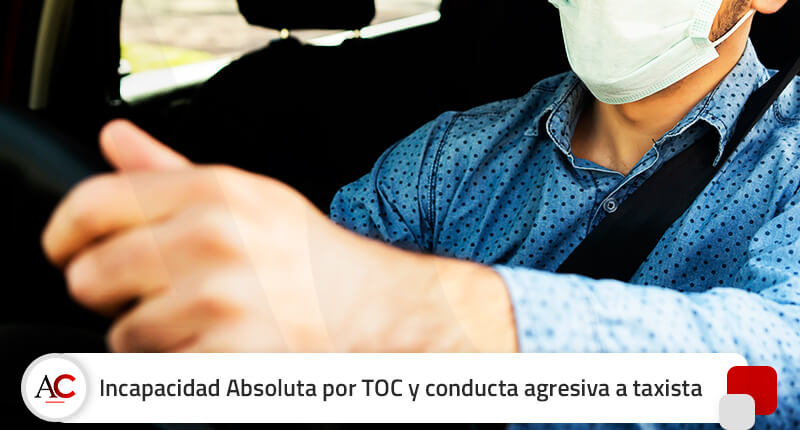 Un taxista con TOC y conducta agresiva gana la absoluta demandando a la Seguridad Social