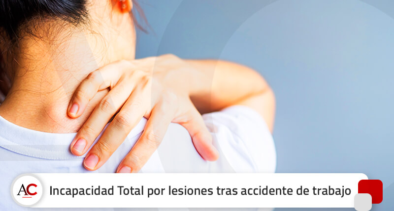 Una operaria consigue la Incapacidad Total por lesiones en el hombro tras un accidente de trabajo