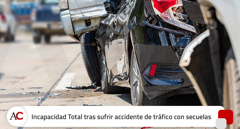 Tras un accidente de tráfico que le dejó secuelas, un mecánico consigue la Incapacidad Total
