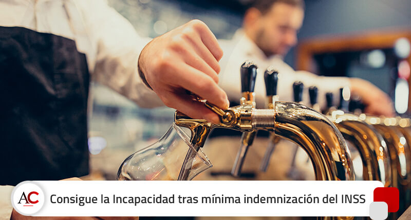 Denegada su incapacidad por accidente de trabajo, se la conseguimos por enfermedad común.