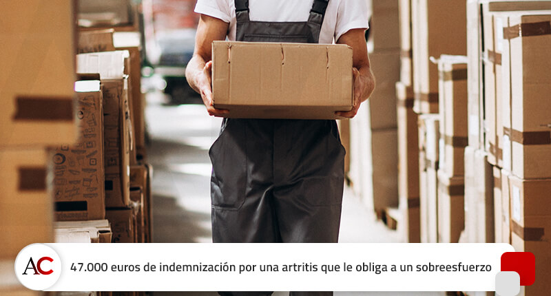 Este mozo de almacén con artritis reumatoide en la mano y en la muñeca ha recibido una cuantiosa indemnización de las arcas de la Seguridad Social.